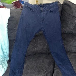 Blue men’s Zara jeans
